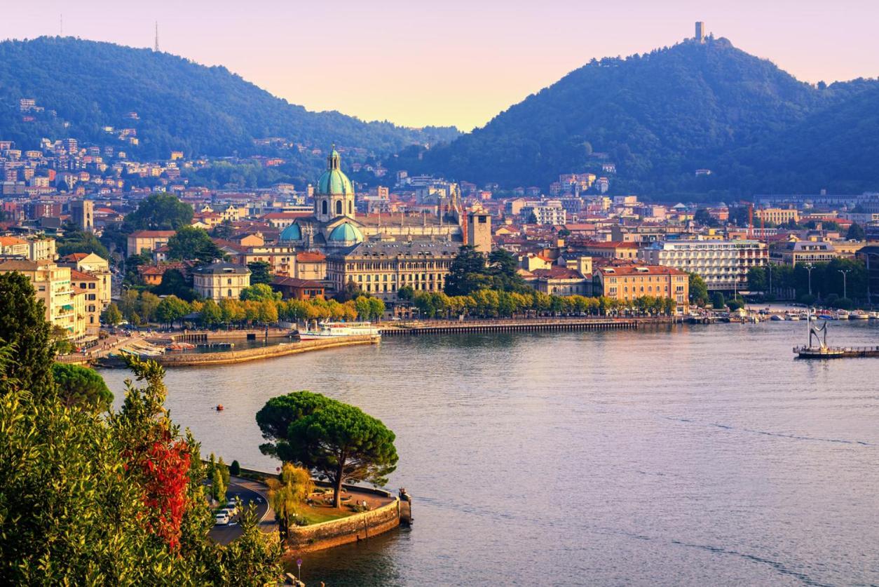 Centro-Lecco Romantico Appartamento Sul Lago Exteriör bild